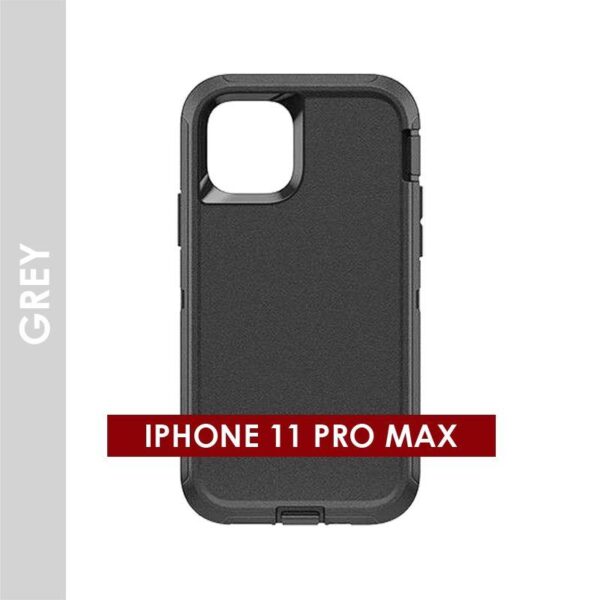 DEFENDER CASE FOR IPHONE 11 PRO MAX (GREY)