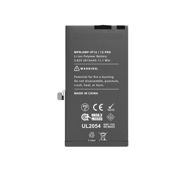 REPLACEMENT BATTERY COMPATIBLE FOR IPHONE 12 / 12 PRO