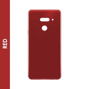 BACK DOOR COMPATIBLE FOR LG G8 THINQ (RED)