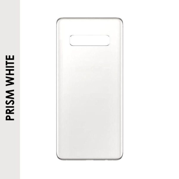 BACKDOOR COMPATIBLE FOR SAMSUNG GALAXY S10 PLUS (WHITE)