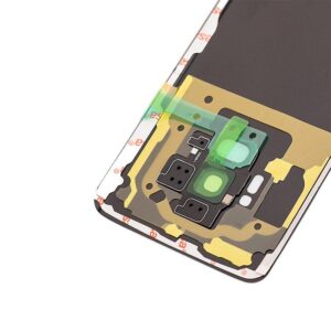 BACK DOOR COMPATIBLE FOR SAMSUNG GALAXY S9 (MIDNIGHT BLACK).