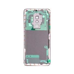 BACK DOOR WITH CAMERA LENS FOR SAMSUNG S9 PLUS (SILVER)