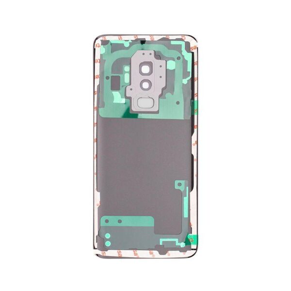BACK DOOR WITH CAMERA LENS FOR SAMSUNG S9 PLUS (SILVER)