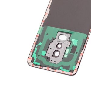 BACK DOOR WITH CAMERA LENS FOR SAMSUNG S9 PLUS (SILVER)
