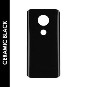 BACK DOOR FOR MOTOROLA MOTO G7 XT1962 (BLACK)