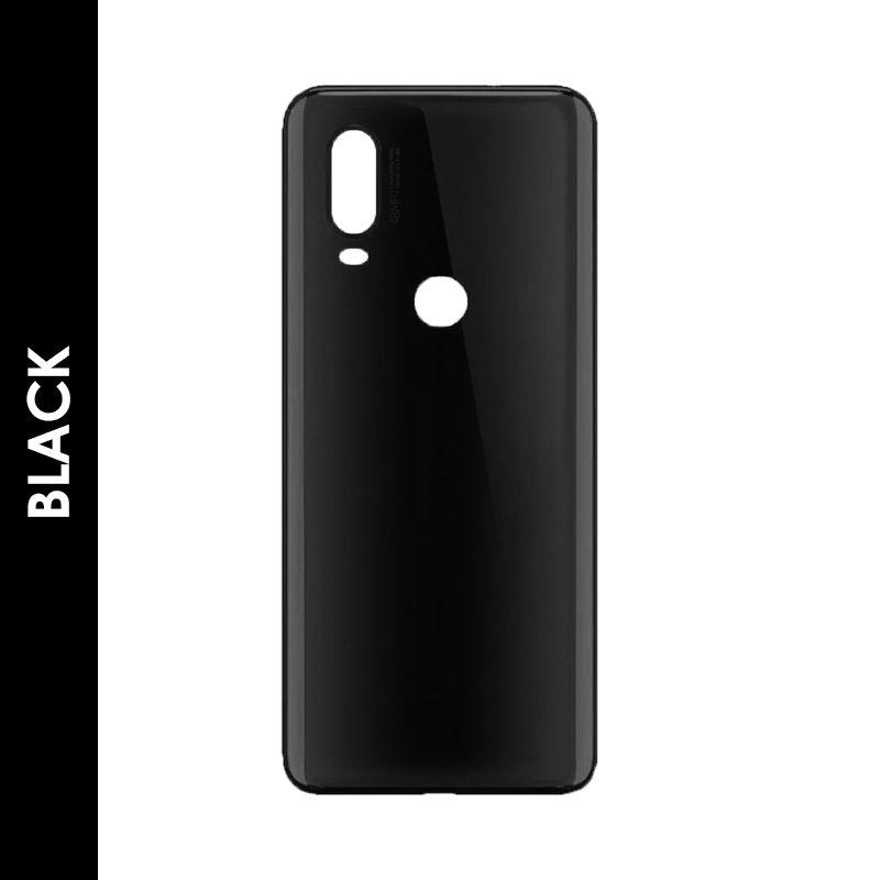 BACK DOOR FOR MOTOROLA MOTO ONE VISION XT1970 (BLACK)