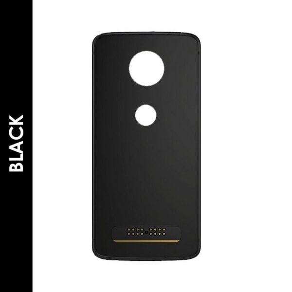 BACK DOOR FOR MOTOROLA MOTO Z4 XT1980 (BLACK)