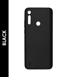 BACKDOOR COMPATIBLE FOR MOTO G8 POWER LITE (XT2055) BLACK