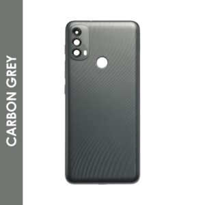 BACK COVER COMPATIBLE FOR MOTOROLA E40 (XT2159) (CARBON GRAY)