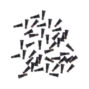 BOTTOM SCREWS COMPATIBL FOR IPHONE 8 / 8 PLUS (BLACK) (100 PACK)
