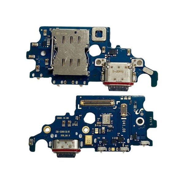 CHARGING PORT BOARD WITH SIM READER FOR SAMSUNG S21 INTERNATIONA