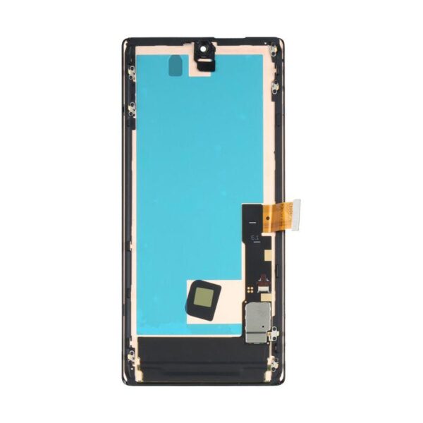 LCD ASSEMBLY WITH FRAME COMPATIBLE FOR GOOGLE PIXEL 6 (BLACK)