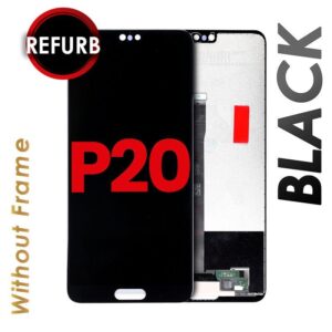 LCD ASSEMBLY WITHOUT FRAME COMPATIBLE FOR HUAWEI P20 (BLACK)