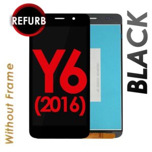 LCD ASSEMBLY WITHOUT FRAME COMPATIBLE FOR HUAWEI Y6 II (BLACK)