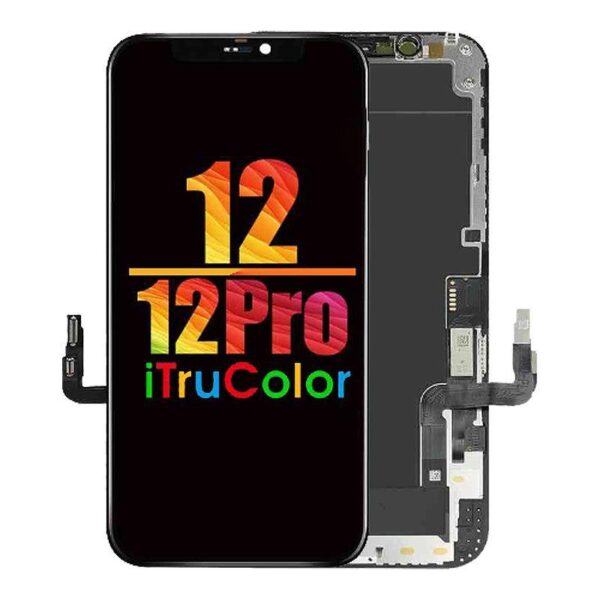 LCD ASSEMBLY COMPATIBLE FOR IPHONE 12 / 12 PRO (ITRU COLOURS)