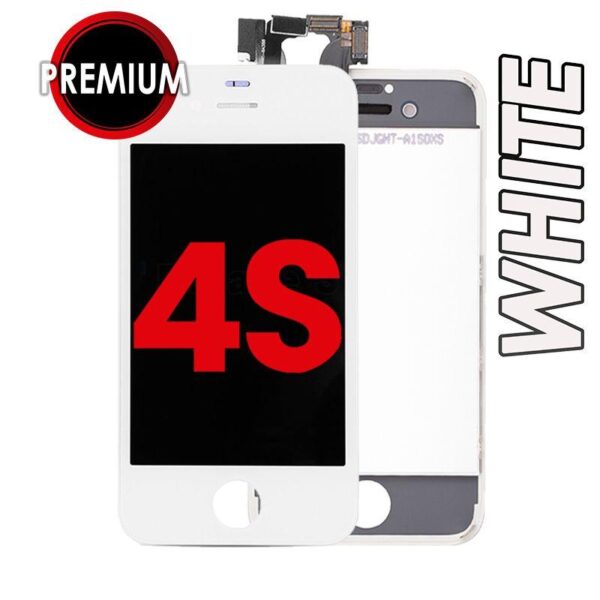 LCD ASSEMBLY COMPATIBLE FOR IPHONE 4S (WHITE)