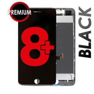 LCD ASSEMBLY COMPATIBLE FOR IPHONE 8 PLUS (REFURB) (BLACK)