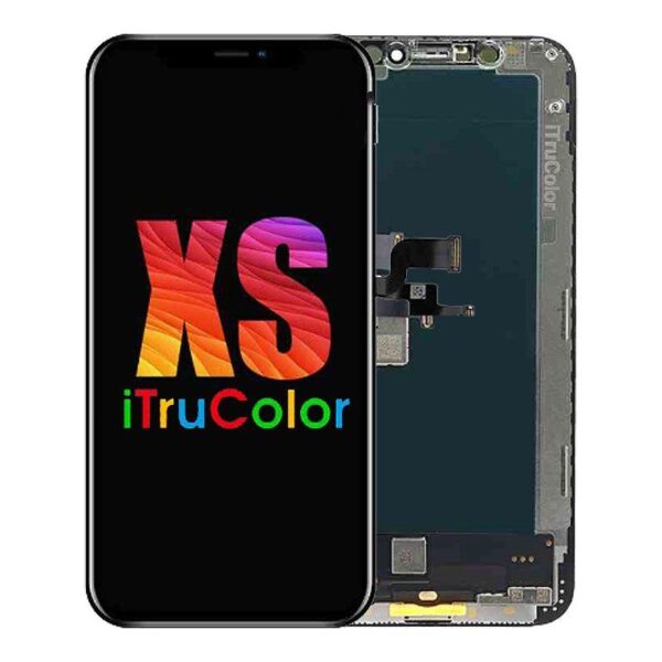 LCD ASSEMBLEY COMPATIBLE FOR IPHONE XS (ITRU COLOURS)