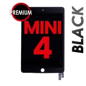 LCD ASSEMBLY COMPATIBLE FOR IPAD MINI 4 (PREMIUM) (BLACK).