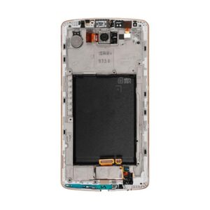 LCD ASSEMBLY WITH FRAME COMPATIBLE FOR LG G3 (GOLD)