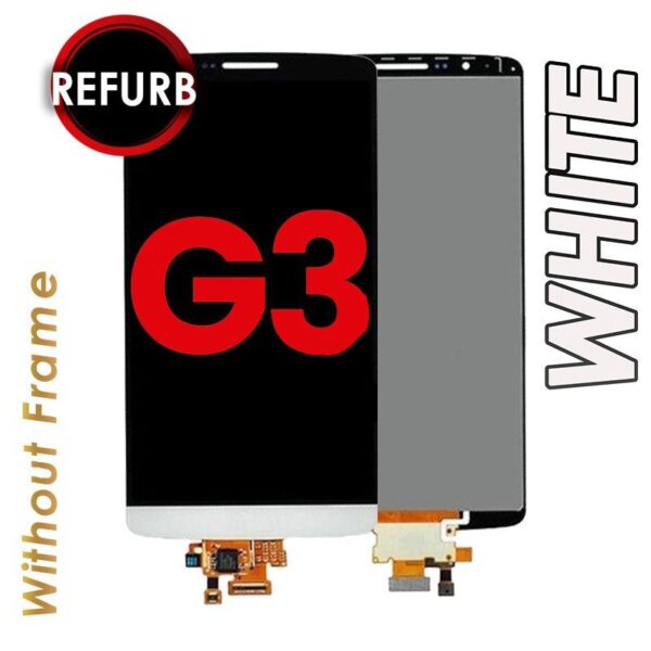 LCD ASSEMBLY COMPATIBLE FOR LG G3 (WHITE)