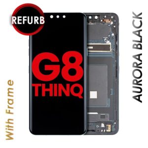LCD ASSEMBLY WITH FRAME COMPATIBLE FOR LG G8 THINQ