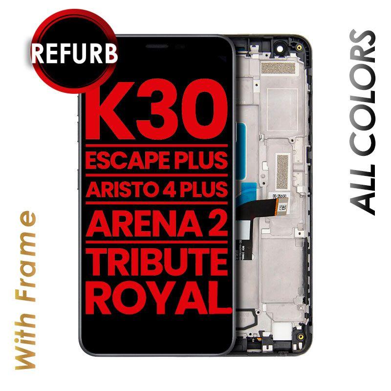 LCD ASSEMBLY WITH FRAME COMPATIBLE FOR LG K30 2018