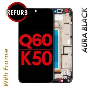 LCD ASSEMBLEY WITH FRAME COMPATIBLE FOR LG K50 (2019)