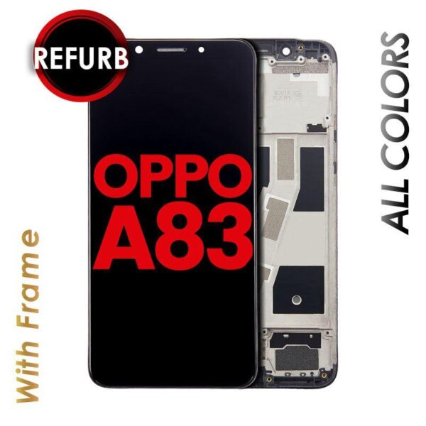 LCD ASSEMBLY WITH FRAME COMPATIBLE FOR OPPO A83