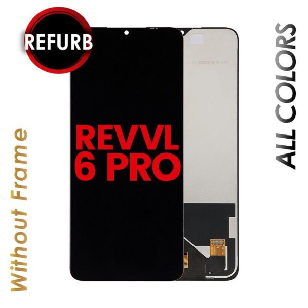LCD ASSEMBLY WITHOUT FRAME COMPATIBLE FOR T-MOBILE REVVL 6 PRO