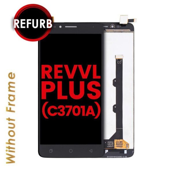 LCD ASSEMBLY WITHOUT FRAME FOR T- MOBILE REVVL PLUS C3701.