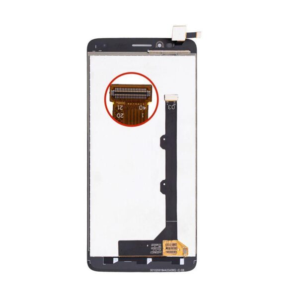 LCD ASSEMBLY WITHOUT FRAME FOR T- MOBILE REVVL PLUS C3701.