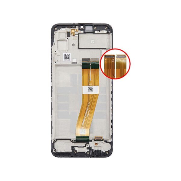 LCD ASSEMBLY WITH FRAME FOR SAMSUNG GALAXY A03 (A035F / 2021)