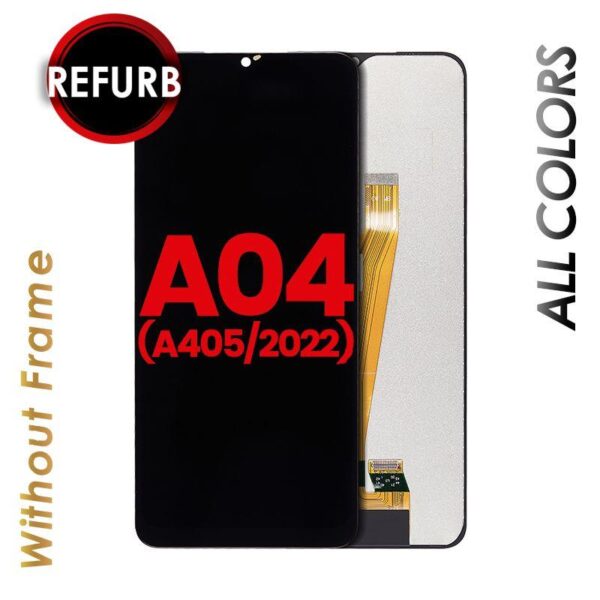 LCD ASSEMBLY WITHOUT FRAME FOR SAMSUNG GALAXY A04 (A045 / 2022)