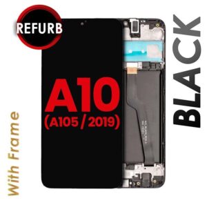 LCD ASSEMBLY WITH FRAME COMPATIBLE FOR SAMSUNG GALAXY A10 (BLACK