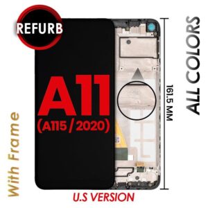 LCD ASSEMBLY WITH FRAME FOR GALAXY A11 (A115 / 2020) (US VERSION