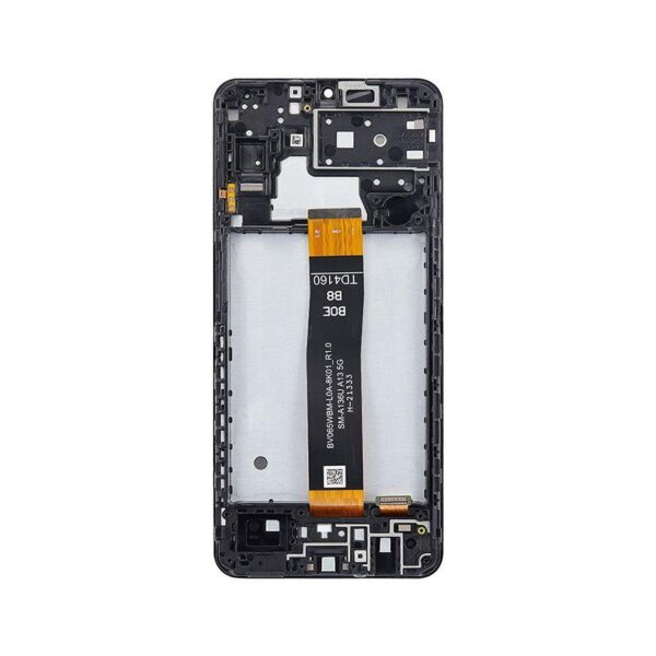 LCD ASSEMBLY WITH FRAME FOR SAMSUNG GALAXY A13 5G (BLACK)