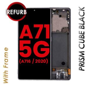 OLED ASSEMBLY WITH FRAME FOR SAMSUNG GALAXY A71 5G (A716U / 2020