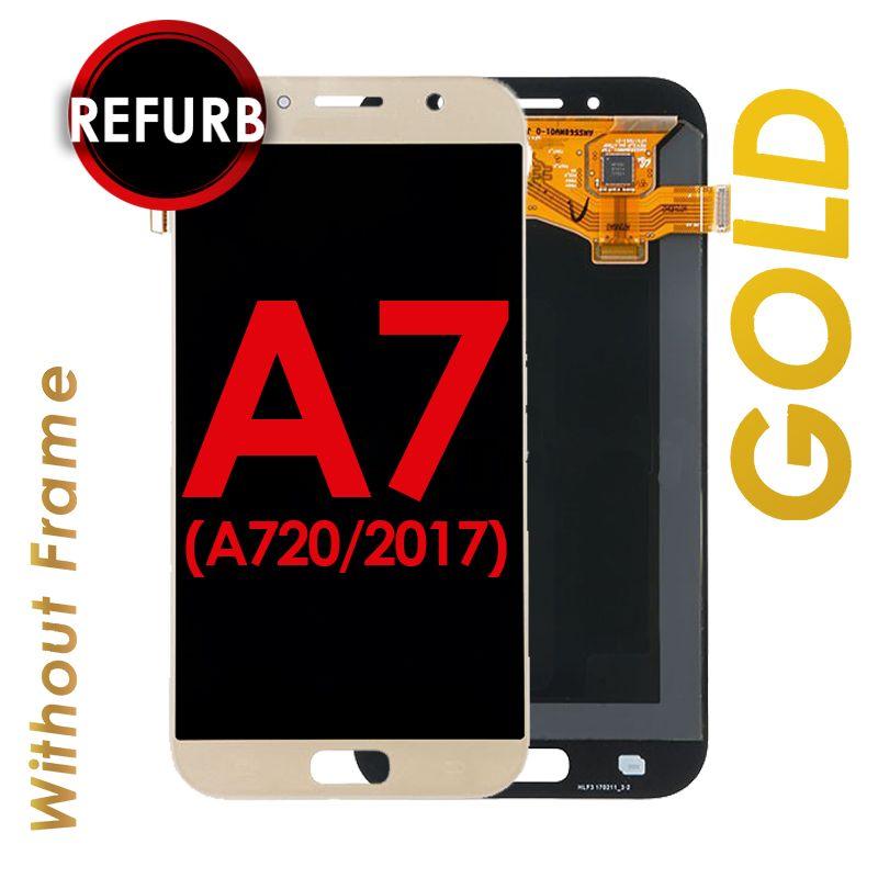 OLED ASSEMBLY COMPATIBLE FOR SAMSUNG A720 (PREMIUM) (GOLD)