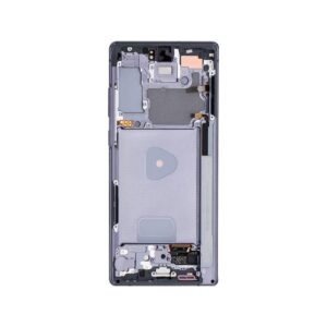 OLED ASSEMBLY WITH FRAME FOR SAMSUNG NOTE 20 5G (PREMIUM) (GREY)