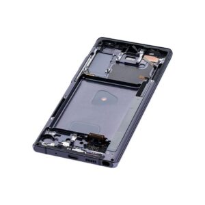 OLED ASSEMBLY WITH FRAME FOR SAMSUNG NOTE 20 5G (PREMIUM) (GREY)