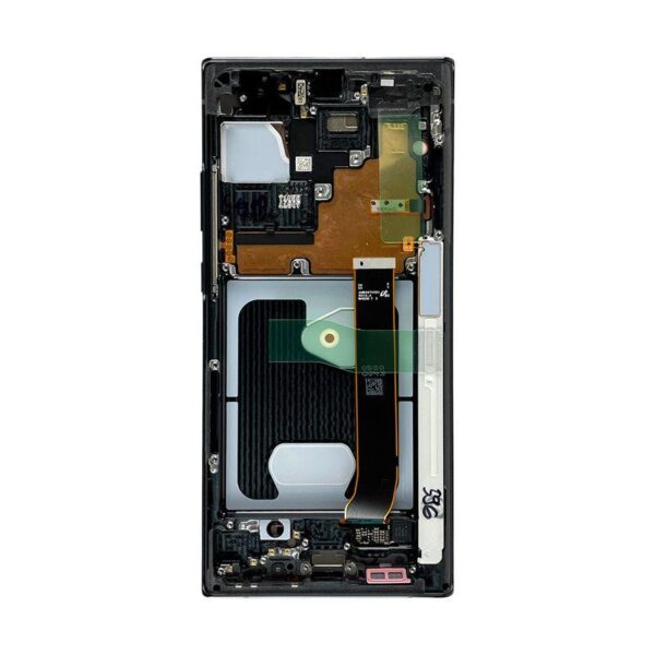 OLED ASSEMBLY WITH FRAME FOR SAMSUNG NOTE 20 ULTRA / 5G (BLACK)