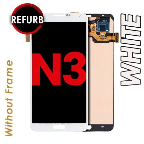 OLED ASSEMBLY WITHOUT FRAME FOR SAMSUNG GALAXY NOTE 3 (WHITE)