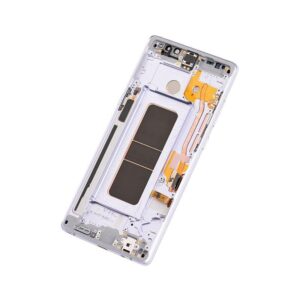 OLED ASSEMBLY WITH FRAME COMPATIBLE FOR SAMSUNG NOTE 8 (ORCHID)