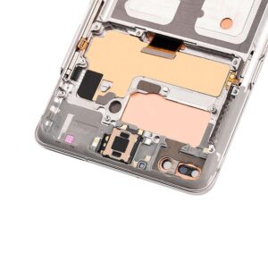 OLED ASSEMBLY WITH FRAME FOR SAMSUNG S10 5G WHITE