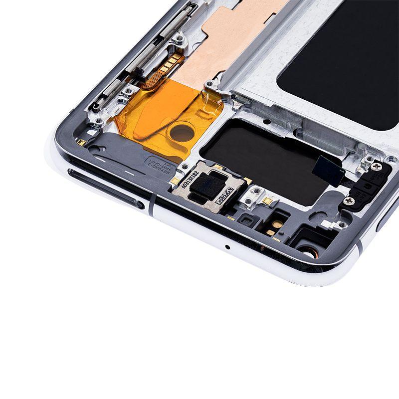 OLED ASSEMBLY WITH FRAME FOR SAMSUNG GALAXY S10E (PRISM WHITE)