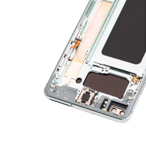 OLED ASSEMBLY WITH FRAME FOR SAMSUNG S10 PLUS (PRISM GREEN)