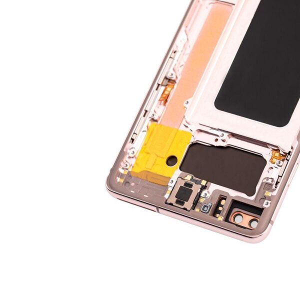 OLED ASSEMBLY WITH FRAME FOR SAMSUNG S10 PLUS (FLAMINGO PINK)