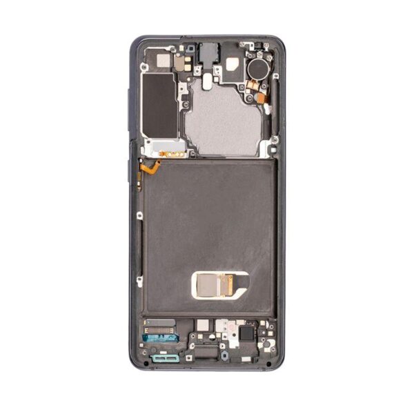 OLED ASSEMBLY WITH FRAME FOR SAMSUNG GALAXY S21 (PHANTOM GRAY).