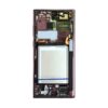 OLED ASSEMBLY WITH FRAME FOR SAMSUNG GALAXY S22 ULTRA (BURGUNDY)